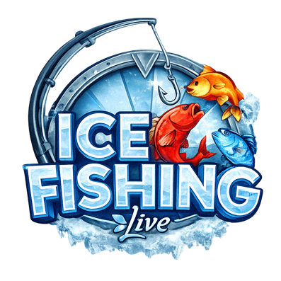 Ice Fishing avtomat z zimskim ribolovnim motivom in bonusno igro